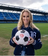 Women's soccer legend Leslie Osborne of Bay FC